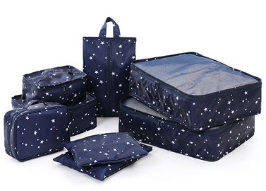 Chine Le sac à la mode d'organisateur de voyage des cubes 8PCS place 6 couleurs pour l'emballage de voyage fournisseur