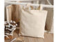 Style simple résistant de sac de toile d'achats de coton avec la grande capacité fournisseur