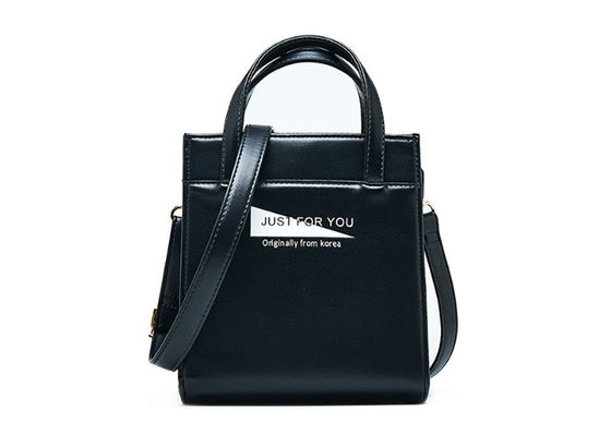 Sac d'emballage de cuir d'unité centrale de cru de Crazy Horse 19 * 18 * 6cm avec la longue bandoulière